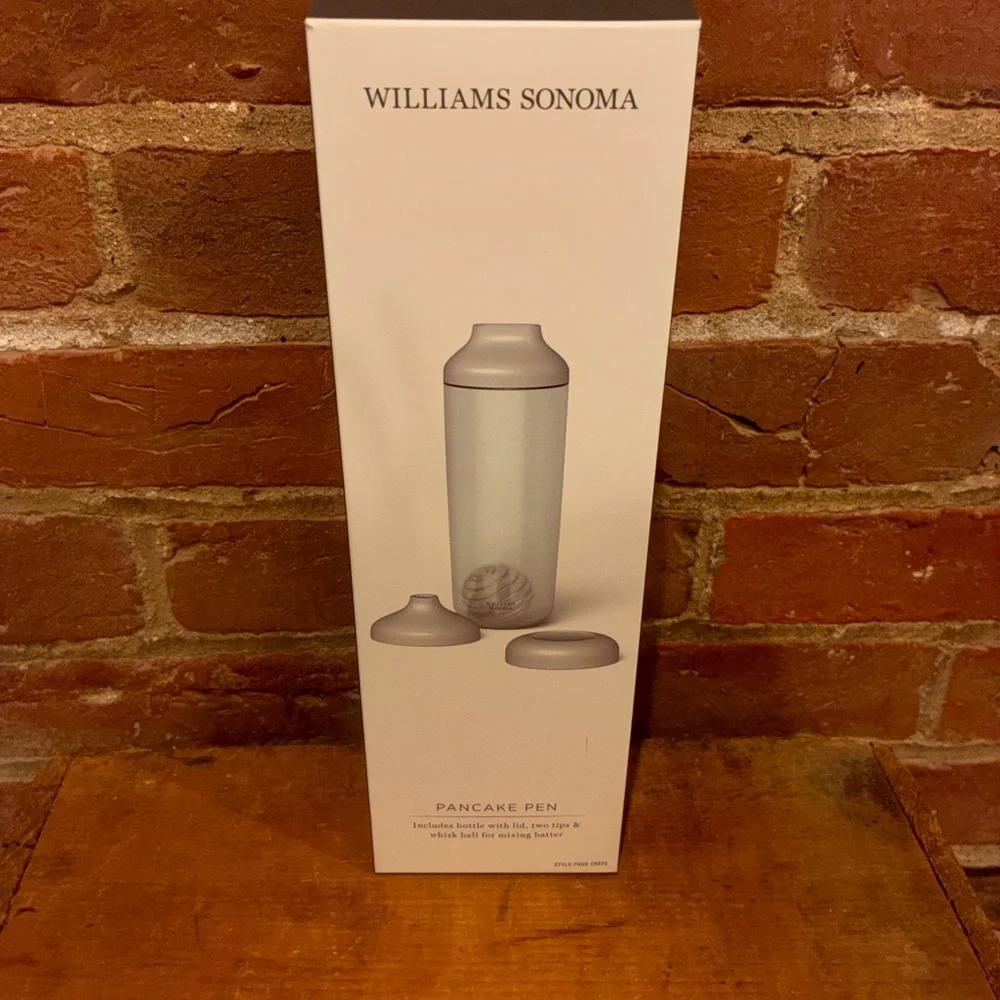 Williams Sonoma Gray Pancake Pen Dispenser